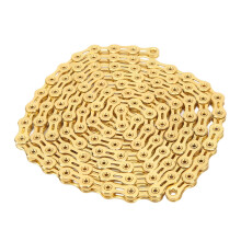 Road Bike Chain Alloy Steel 11-Speed For Road Bikes With Quick Link Connector Gold