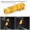 Gold Bike Handlebar Riser Extender Gabelschaftadapter 12cm 28,6mm 8