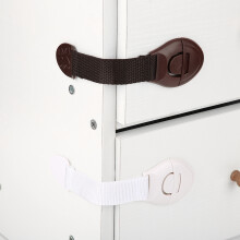 4 Stück Mehrzweck-Kindersicherungsschlösser – Klebestreifen, langlebig, einfach zu installieren