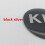 60mm navkapsel, svart silver 2 1