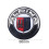 56mm aluminium bilfälg navkapslar för BMW Skull 2