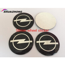 Opel, 56 mm svart klistermärke