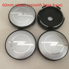 Opel, 60mm silverfärgad kapsyl 2