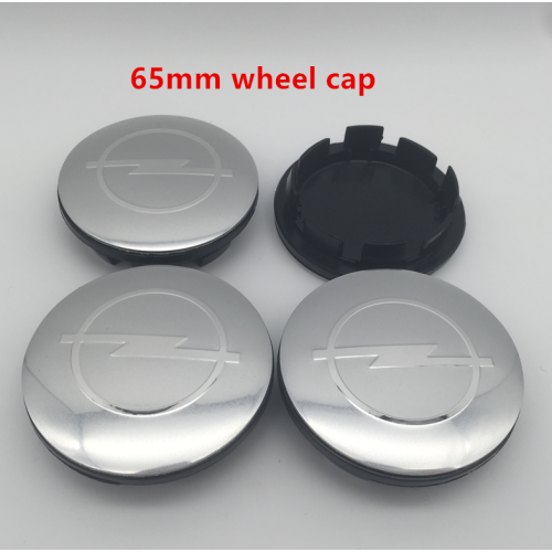 Opel, 65 mm silverfärgad kapsyl