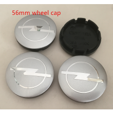 Opel, 56 mm silverfärgad kapsyl