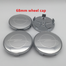 Opel, 68 mm silverfärgad kapsyl