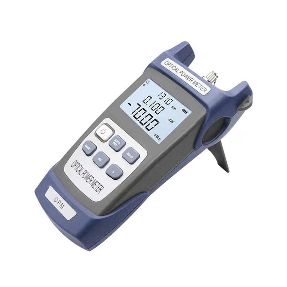 Fiber Tester High Precision Optical Power Meter Ftth Fiber Optic Tools -70 To +10 Dbm And -50 To +26 Dbm Opm(B) B Blu 6447073707285