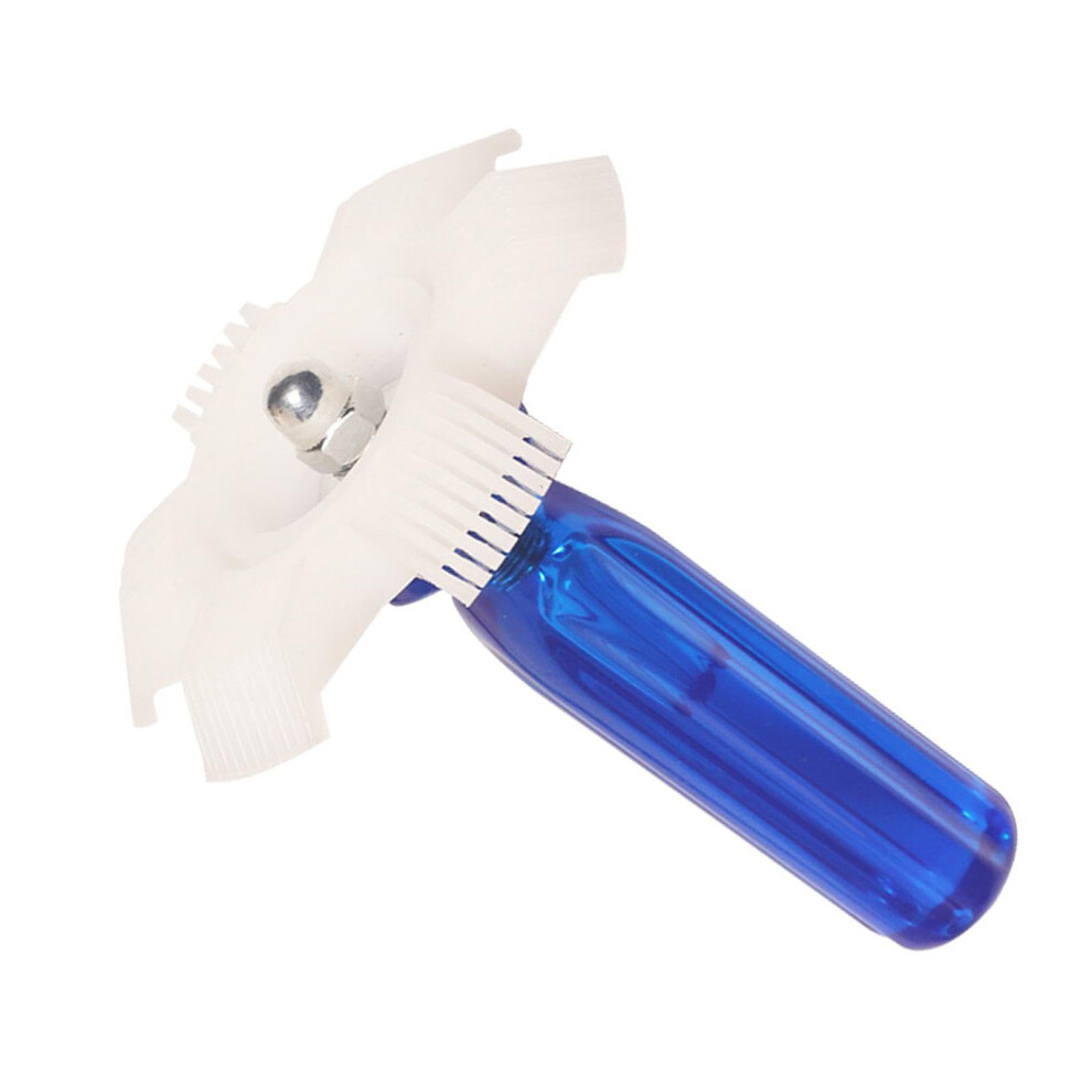 Air Conditioner Condenser Radiator Brush A/C Repair Tool For Hvac Maintenance Contoured Handle Blue 6447073707643