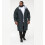 (Black, 5XL) D555 WEBBER Sherpa Lined Showerproof Changing Robe For Men 4