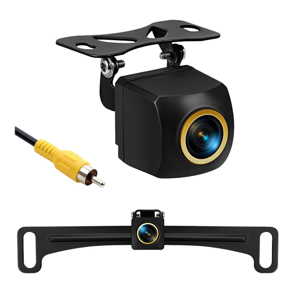 Car Rear View Camera Us License Plate Frame Night Vision Backup 720P For Car And Suv Light 9393856759323