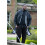 (Black, 5XL) D555 WEBBER Sherpa Lined Showerproof Changing Robe For Men 9