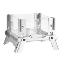 Mini Folding Stainless Steel Outdoor Camping Garden Picnic Accessory, Compact Size, Portable, Durable