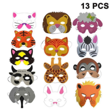13pcs Masks Monster Felt Mask Dress Up Costumes Birthday Party Favors