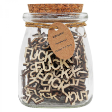Give a Fuck in a Bottle- Funny Gifts for Friend/Family - Fucks to Give Gag Gift for Christmas,Valentine's Day, Birthday Day,Holiday.