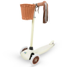 MoVe Mini Go! Children's Tilt Scooter with Basket and Tassel