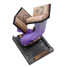 Tomes Of Magics Dice Tower Magics Dice Tower Big Book Dice Tower Ornaments NewPurple