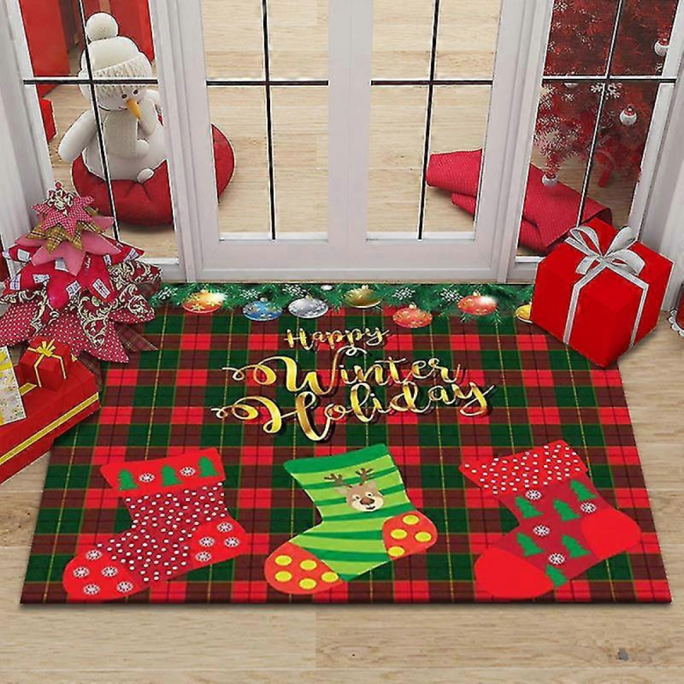 Santa Claus Christmas Rug Merry Christmas Decor Carpet For Home Christmas Ornaments Navidad Xmas Gift New YearT80*120CM-image-OPC-PKHW8NR-NEW