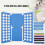 Folding Board, T Shirt Clothes Folder Laundry Organizer Durable Tool Plastic Easy and Fast Folding Board for Fold Clothes 5