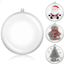 Clear Baubles,christmas Tree Decorations Baubles Fillable Clear Plastic Bauble To Fill,christmas Ornaments-MXBC