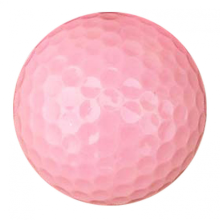 Double Layer Colorful Golfs Gift Ball Portable Durable Small Golfs Ball for Playing GolfsPink