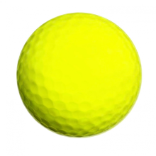 Double Layer Colorful Golfs Gift Ball Portable Durable Small Golfs Ball for Playing GolfsFluorescein