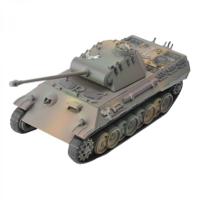 Simulation Toy Tank DIY Hand Painted Version Crafts for Shelf Home OrnamentsGreen9.6x4.6cm