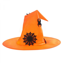 Kids Pointed Witch Hats Halloween Witch Hat Halloween Party Hat Pumpkins Witch Hat for Carnivals Cosplay Decorationswizard hat 8