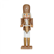Christmas Nutcrackers Soldiers Holiday Party Supplies Festive Walnut Cracker Ornaments Traditional Christmas Decor3012B Glitter Dome G