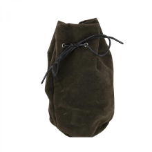 Medieval Suedes Belt Pouch Vintage Waist Bag Portable Drawstring Bag Coin Purse Cosplay & Halloween Party Accessory brownGreen Color