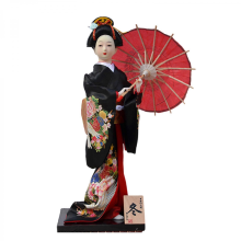 12inch Japanese Kimonos Dolls Tabletop Decoration for Restaurants and Home EnthusiastsStyle D