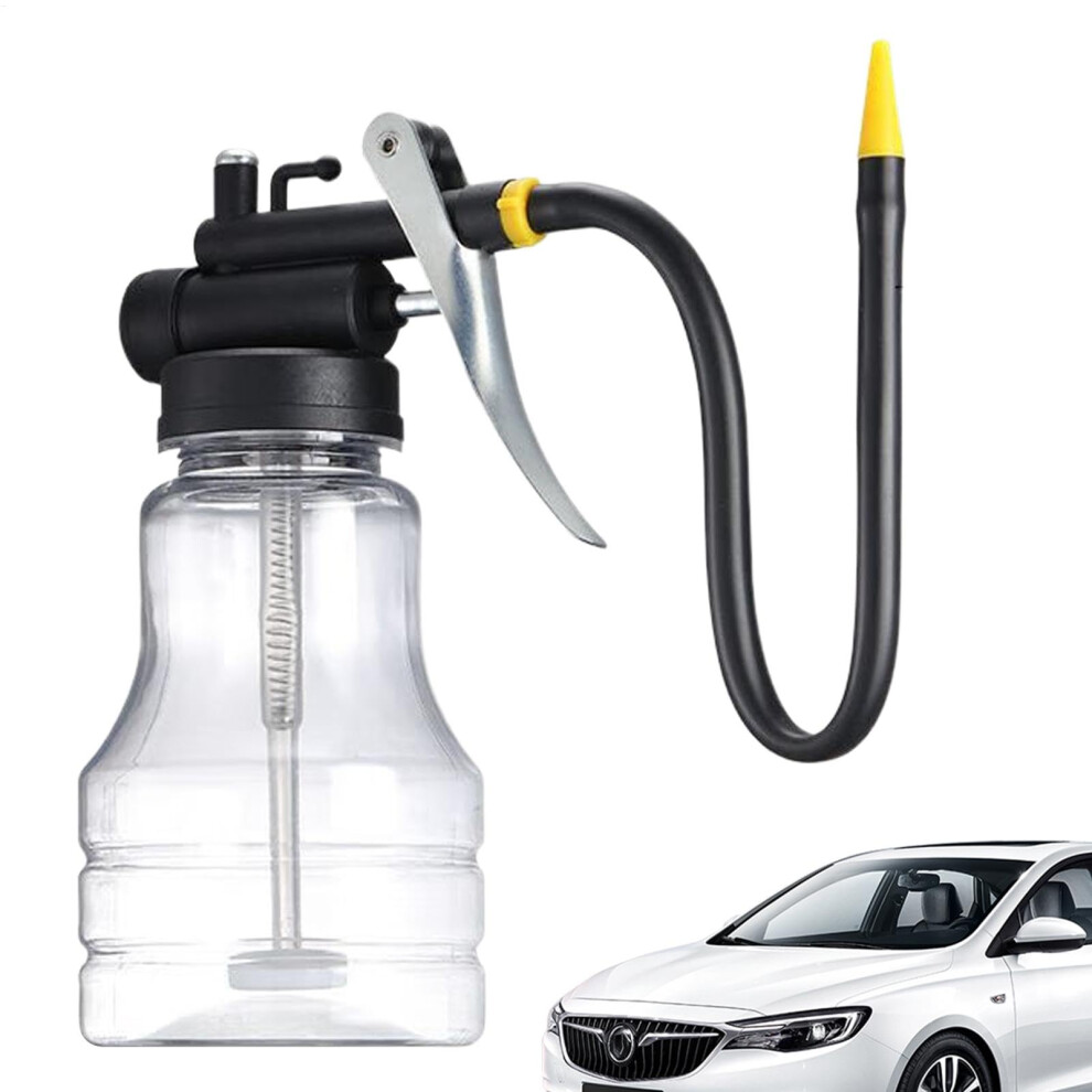 Oiler Lubrication Oil Can Transparent 250Ml High-Pressure Thumb Pump Oiler For Manual Oiling 9393856760220
