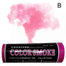 Colorful Smoke Pills Combustion Smog Cake Effect Smoke Bomb Pills Portable Photography Prop Halloween Party Props 2025Pink