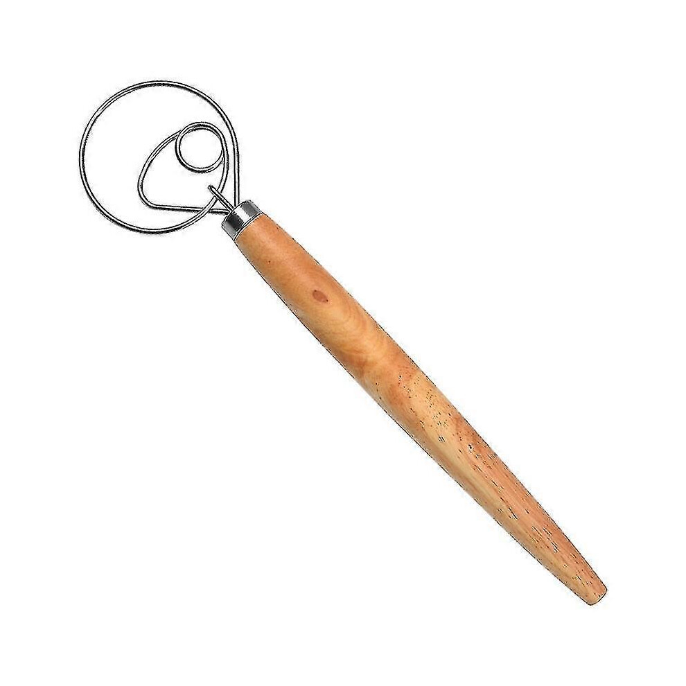 Stainless Steel Danish Dough Whisk for Dutch Style Bread Dough