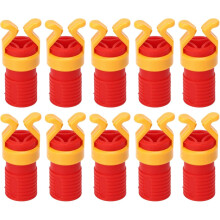 Screw Holder 10 Pcs 4x1.5cm ABS Gripper Holding Tool For Woodworking Universal Fixing Sleeve