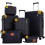 Set de Valises - BAZARLAND30 - 6 PCS - Rigide - Imperméable - 4 Roulettes 360 1