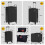 Set de Valises - BAZARLAND30 - 6 PCS - Rigide - Imperméable - 4 Roulettes 360 3