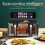 Freidora sin aceite - BAZARLAND30 - Doble cubeta 9L - 2200W - 10 programas automáticos 4