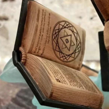 Tomes Of Magics Dice Tower Magics Dice Tower Big Book Dice Tower Ornaments Newblue