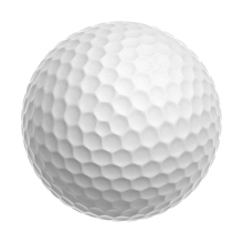 Double Layer Colorful Golfs Gift Ball Portable Durable Small Golfs Ball for Playing GolfsWhite