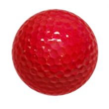Double Layer Colorful Golfs Gift Ball Portable Durable Small Golfs Ball for Playing GolfsRed