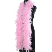 Feather Boa Party Christmas Tree Decoration Strip Xmas Ribbon Garlands 2M,Promotionpink