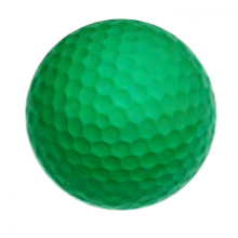 Double Layer Colorful Golfs Gift Ball Portable Durable Small Golfs Ball for Playing GolfsNeon Green