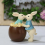 Bunny Couple Eggshell Ornament Spring Easter Decoration Micro Landscape FigurineLovers Rabbit 5
