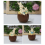 Bunny Couple Eggshell Ornament Spring Easter Decoration Micro Landscape FigurineLovers Rabbit 4