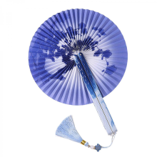 Round Magnetic Folding Hand Fan Compactly Coolings Fans For Outdoor Game Christmas Decorations Festival Performances5