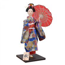 12inch Japanese Kimonos Dolls Tabletop Decoration for Restaurants and Home EnthusiastsStyle K