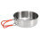 2Pcs Stainless Steel Camping Bowls Set, 9.5 & 10.5cm, Lightweight & Stackable 9