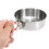 2Pcs Stainless Steel Camping Bowls Set, 9.5 & 10.5cm, Lightweight & Stackable 10