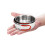 2Pcs Stainless Steel Camping Bowls Set, 9.5 & 10.5cm, Lightweight & Stackable 1