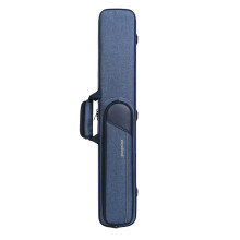 Pool Cue Carrying Case Blue For Outdoor Use Billiard Cue Case For Pool Cues And Accessories